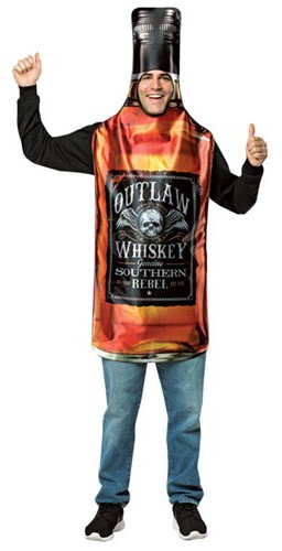 Outlaw Whiskey Bottle Costume