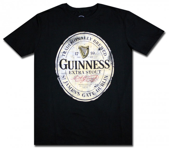 Guinness 250 ANNIVERSAIRE de la bière T-shirt Homme 2XL 52 54 NEUF 