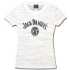 Jack Daniel's Women's Babydoll Shirt : White Burnout