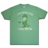 Green Here For The Beer Comfort T-Shirt